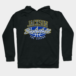 Jackson Basketball The Legend Custom Player Your Name Hoodie